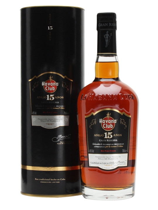 Havana Club Gran Reserva Añejo 15 yrs / étui (0.70L) 